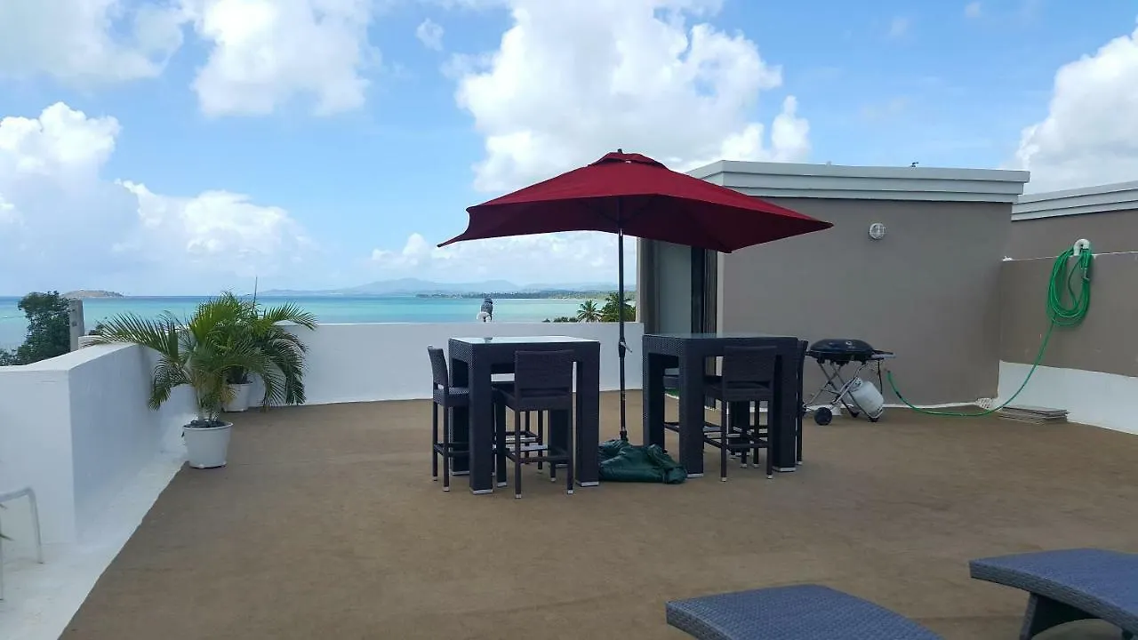 Fully Air-Conditioned Beach Front Penthouse Apartment  Naguabo